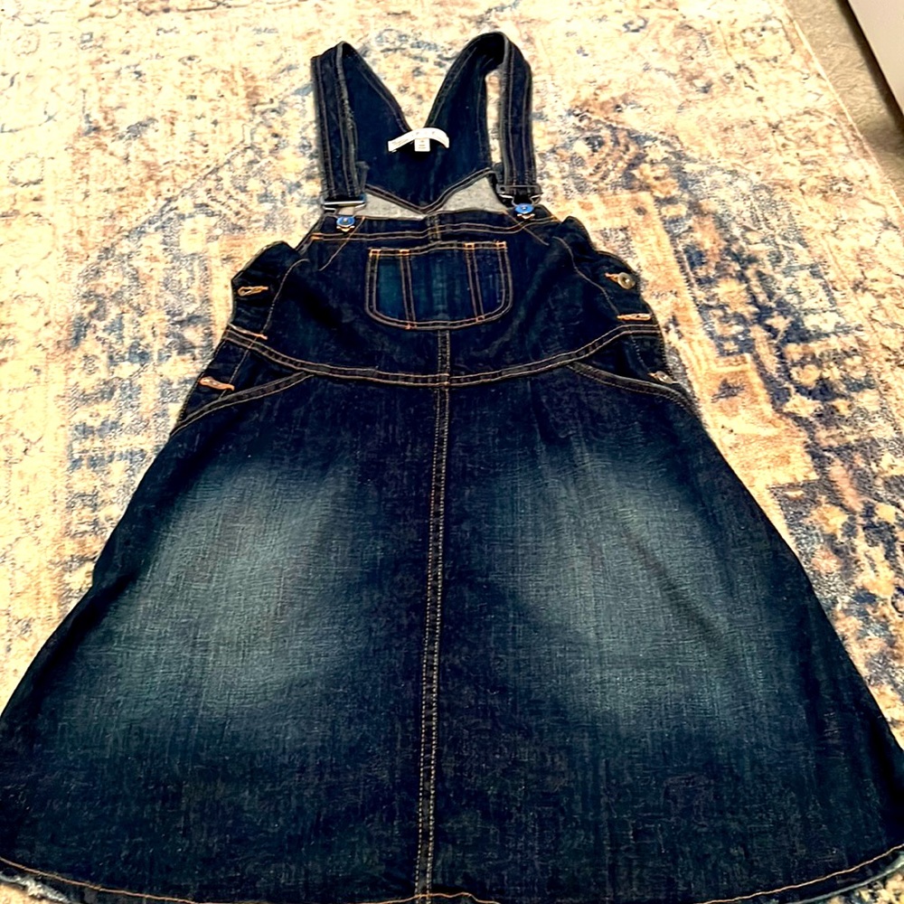 The Man Repeller x PJK Denim Overall Dress Size M